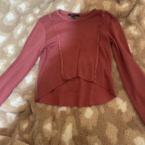 Forever 21 cropped long sleeve